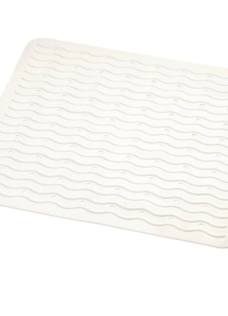 Douchemat anti-slip Playa 54x54 cm wit 68401