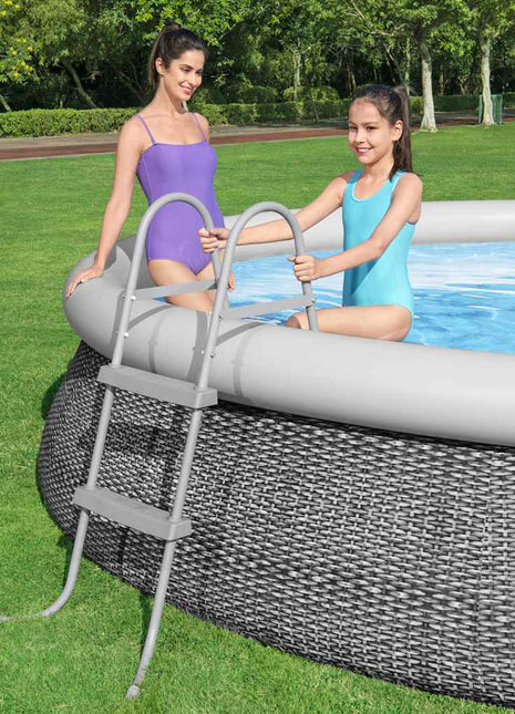 Zwembadladder 2 treden Flowclear 84 cm