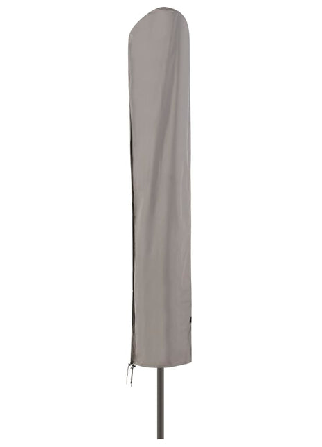 Hoes voor staande parasol 215x30 cm grijs