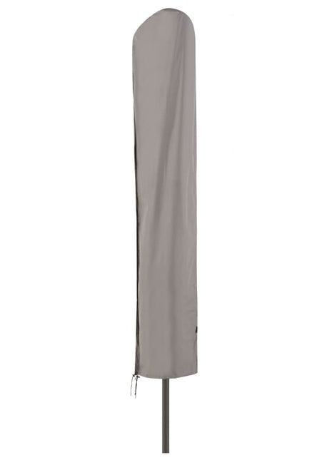 Hoes voor staande parasol 55x250 cm grijs