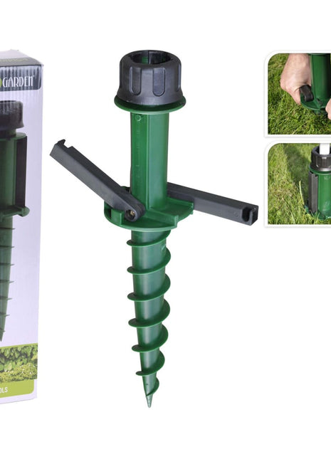 Parasolhouder met grondpin 44 cm