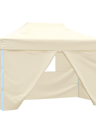 Vouwtent Pop-Up Met 4 Zijwanden 3X4,5 M Wit