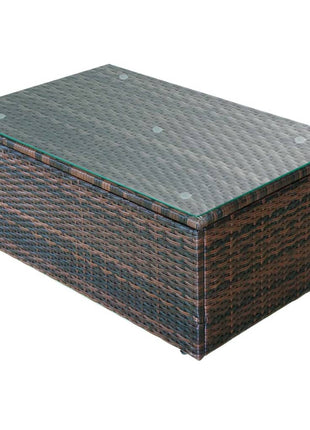 Loungeset Met Kussens Poly Rattan