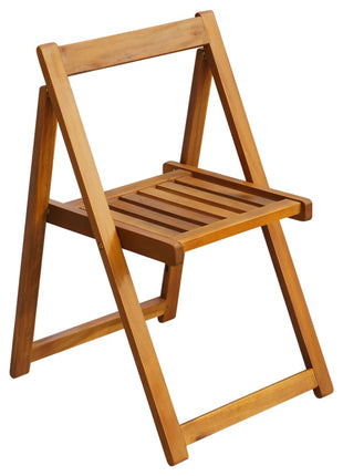 Tuinstoelen inklapbaar 2 st massief acaciahout