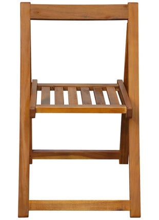 Tuinstoelen inklapbaar 2 st massief acaciahout