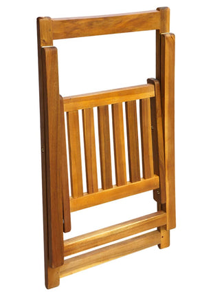 Tuinstoelen inklapbaar 2 st massief acaciahout