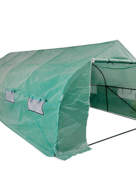Tuinkas Walk-In Draagbare Polytunnel Met Stalen Frame 18 M²