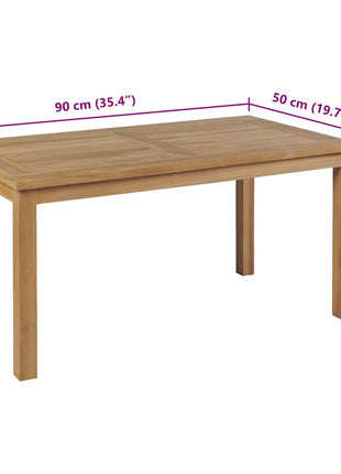 Salontafel 90X50X45 Cm Teakhout
