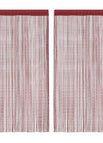 100 cm / Bordeauxrood