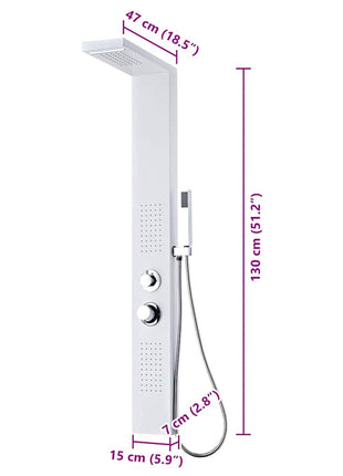 Douche Paneelsysteem Aluminium Matwit