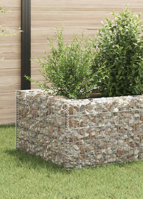 Gabion plantenbak verhoogd 360x90x50 cm staal
