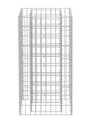Gabion plantenbak verhoogd 50x50x100 cm staal