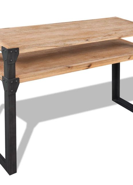 Wandtafel 120X40X85 Cm Massief Acaciahout