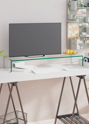 Tv-Meubel/Monitorverhoger Glas