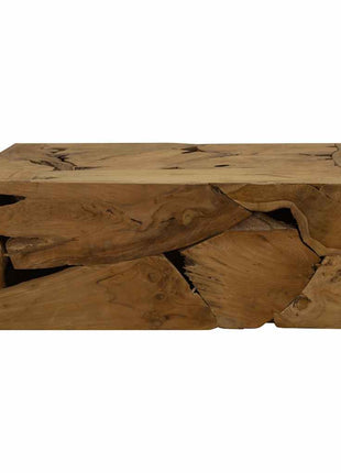 Salontafel 90X50X30 Cm Echt Teakhout Bruin