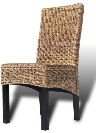 Eetkamerstoelen Abaca En Massief Mangohout