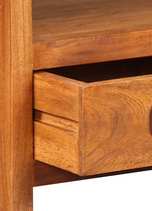 Tv-Meubel 90X30X55 Cm Massief Acaciahout