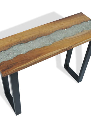 Wandtafel 100X35X75 Cm Teakhout