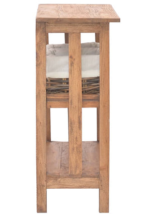 Wandtafel 69X28X70 Cm Massief Mahoniehout Grijs