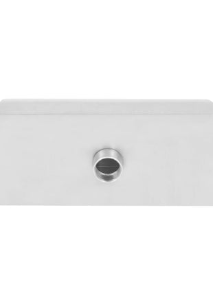 Zwembadfontijn 30X9X26 Cm Roestvrij Staal Zilverkleurig