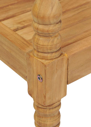 Stoelen Batavia 2 st massief teakhout