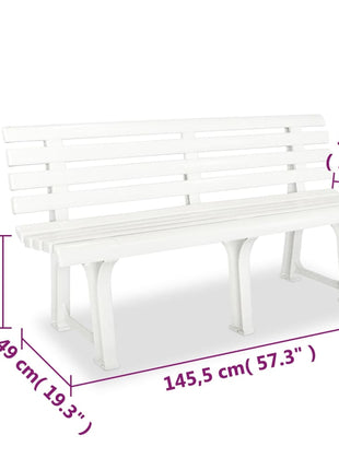 Tuinbank 145,5 Cm Kunststof