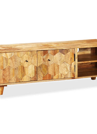 Tv-Meubel 118X35X40 Cm Massief Mangohout