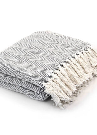 Plaid Visgraat Katoen