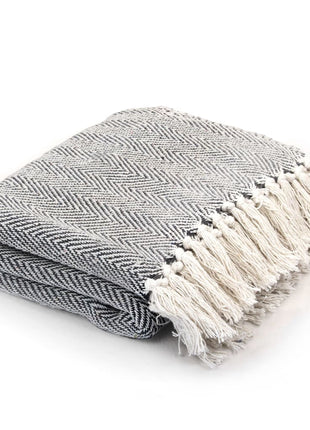 Plaid Visgraat Katoen