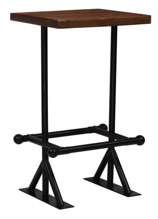 3-Delige Barset Massief Gerecycled Hout