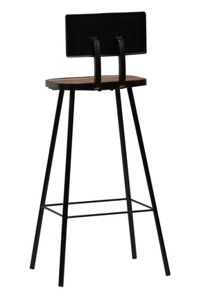3-Delige Barset Massief Gerecycled Hout
