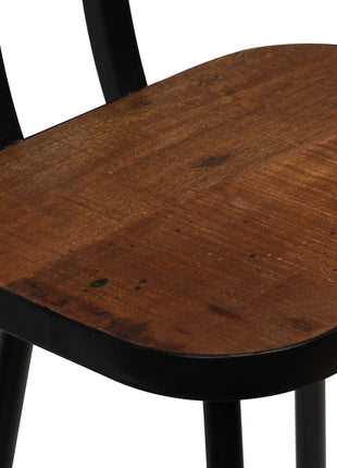 3-Delige Barset Massief Gerecycled Hout