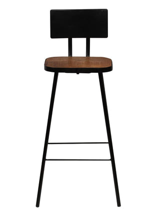 3-Delige Barset Massief Gerecycled Hout