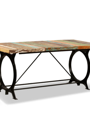 Eettafel 180 Cm Massief Gerecycled Hout