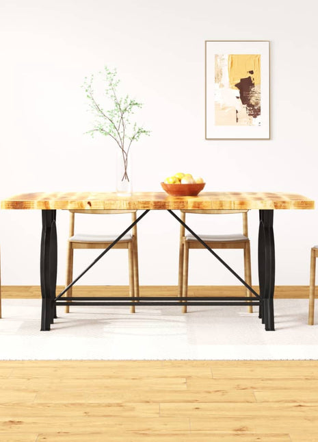 Eettafel 180 Cm Massief Gerecycled Hout