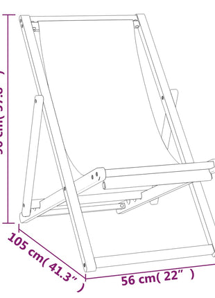 Ligstoel 56x105x96 cm teakhout blauw