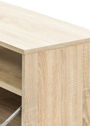 Tv-Meubel 95X35X36 Cm Bewerkt Hout Kleurig