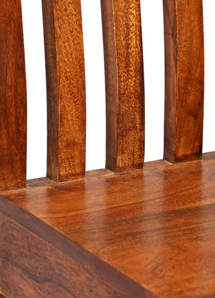Eetkamerstoelen Modern Hout Met Honingafwerking