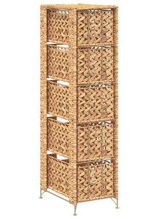 Opbergset Met 5 Manden 25,5X37X100 Cm Waterhyacint