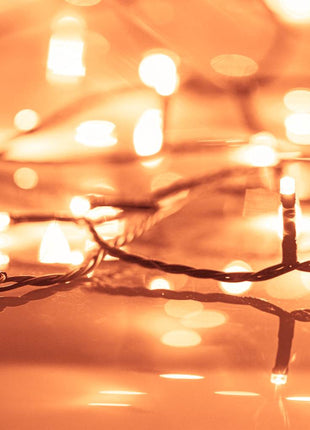 Lichtsnoer Met 400 Led's Met 8 Lichteffecten Warmwit