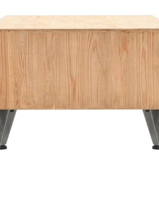 Salontafel 115X55X50 Cm Massief Vurenhout