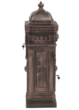 Pilaar Brievenbus Vintage Stijl Roestbestendig Aluminium