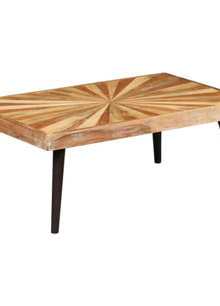 Salontafel 90X55X36 Cm Massief Mangohout
