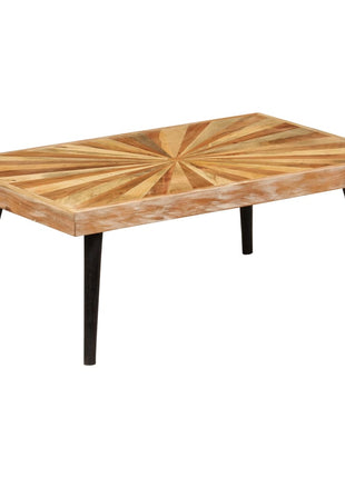 Salontafel 90X55X36 Cm Massief Mangohout