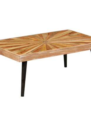Salontafel 90X55X36 Cm Massief Mangohout