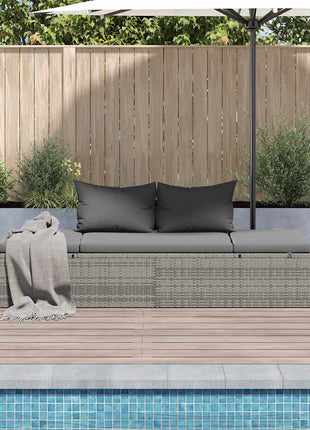Tuinbed 195X60 Cm Poly Rattan