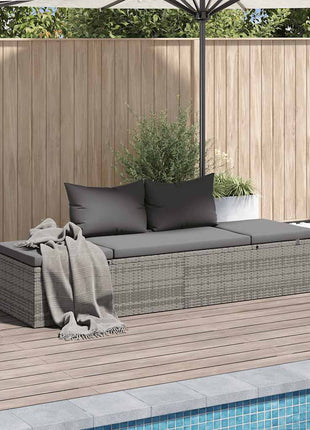 Tuinbed 195X60 Cm Poly Rattan