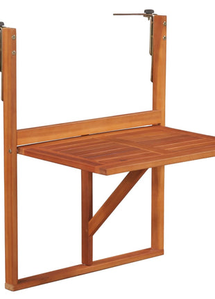 Balkontafel Hangend 64,5X44X80 Cm Massief Acaciahout