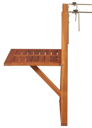 Balkontafel Hangend 64,5X44X80 Cm Massief Acaciahout