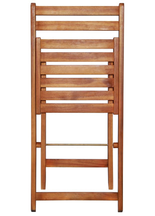Bistrostoelen 2 st massief acaciahout